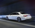 2023 Mercedes-AMG S 63 E PERFORMANCE (Color: MANUFAKTUR Cashmere White Magno) Rear Three-Quarter Wallpapers 150x120 (18)