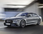 2023 Mercedes-AMG S 63 E PERFORMANCE (Color: MANUFAKTUR Selenite Grey Magno) Front Three-Quarter Wallpapers 150x120 (2)