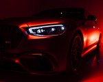 2023 Mercedes-AMG S 63 E PERFORMANCE (Color: MANUFAKTUR Selenite Grey Magno) Headlight Wallpapers 150x120