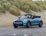 2023 Mini Cooper S Convertible Seaside Edition (Color: Caribbean Aqua) Front Three-Quarter Wallpapers 150x120