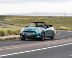 2023 Mini Cooper S Convertible Seaside Edition (Color: Caribbean Aqua) Front Three-Quarter Wallpapers 150x120