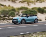 2023 Mini Cooper S Convertible Seaside Edition (Color: Caribbean Aqua) Front Three-Quarter Wallpapers 150x120