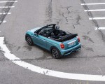 2023 Mini Cooper S Convertible Seaside Edition (Color: Caribbean Aqua) Rear Three-Quarter Wallpapers 150x120