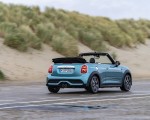 2023 Mini Cooper S Convertible Seaside Edition (Color: Caribbean Aqua) Rear Three-Quarter Wallpapers 150x120