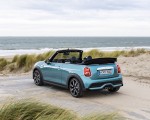 2023 Mini Cooper S Convertible Seaside Edition (Color: Caribbean Aqua) Rear Three-Quarter Wallpapers 150x120