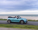 2023 Mini Cooper S Convertible Seaside Edition (Color: Caribbean Aqua) Side Wallpapers 150x120