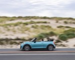 2023 Mini Cooper S Convertible Seaside Edition (Color: Caribbean Aqua) Side Wallpapers 150x120