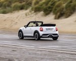 2023 Mini Cooper S Convertible Seaside Edition (Color: Nanuq White) Rear Three-Quarter Wallpapers 150x120