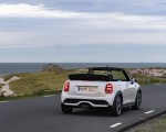 2023 Mini Cooper S Convertible Seaside Edition (Color: Nanuq White) Rear Three-Quarter Wallpapers 150x120