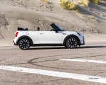 2023 Mini Cooper S Convertible Seaside Edition (Color: Nanuq White) Side Wallpapers 150x120
