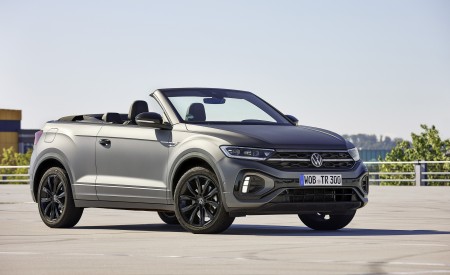 2023 Volkswagen T-Roc Cabriolet Edition Grey Front Three-Quarter Wallpapers 450x275 (7)