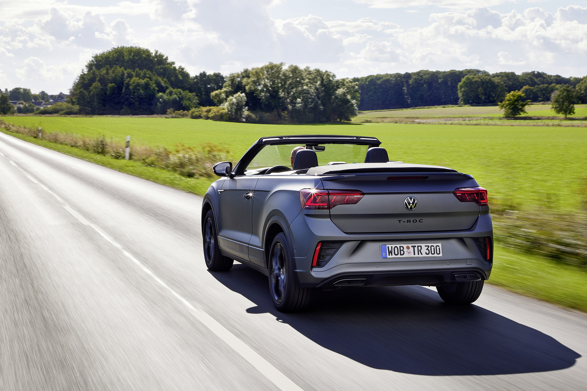 2023 Volkswagen T-Roc Cabriolet Edition Grey Rear Three-Quarter Wallpapers (5)