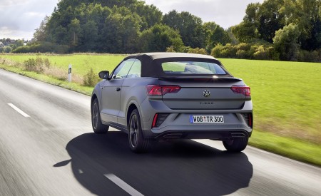 2023 Volkswagen T-Roc Cabriolet Edition Grey Rear Wallpapers 450x275 (6)