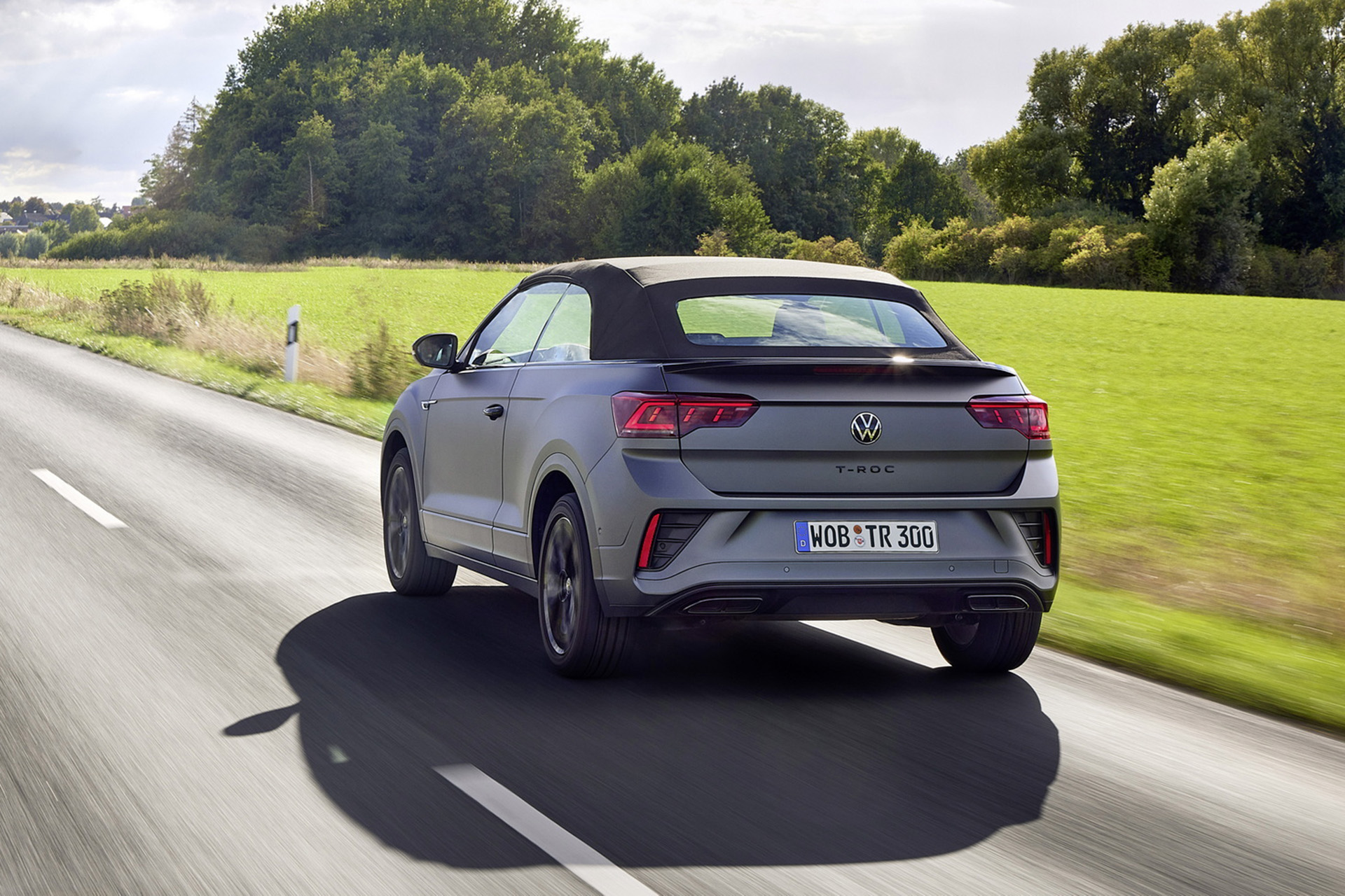 2023 Volkswagen T-Roc Cabriolet Edition Grey Rear Wallpapers (6)