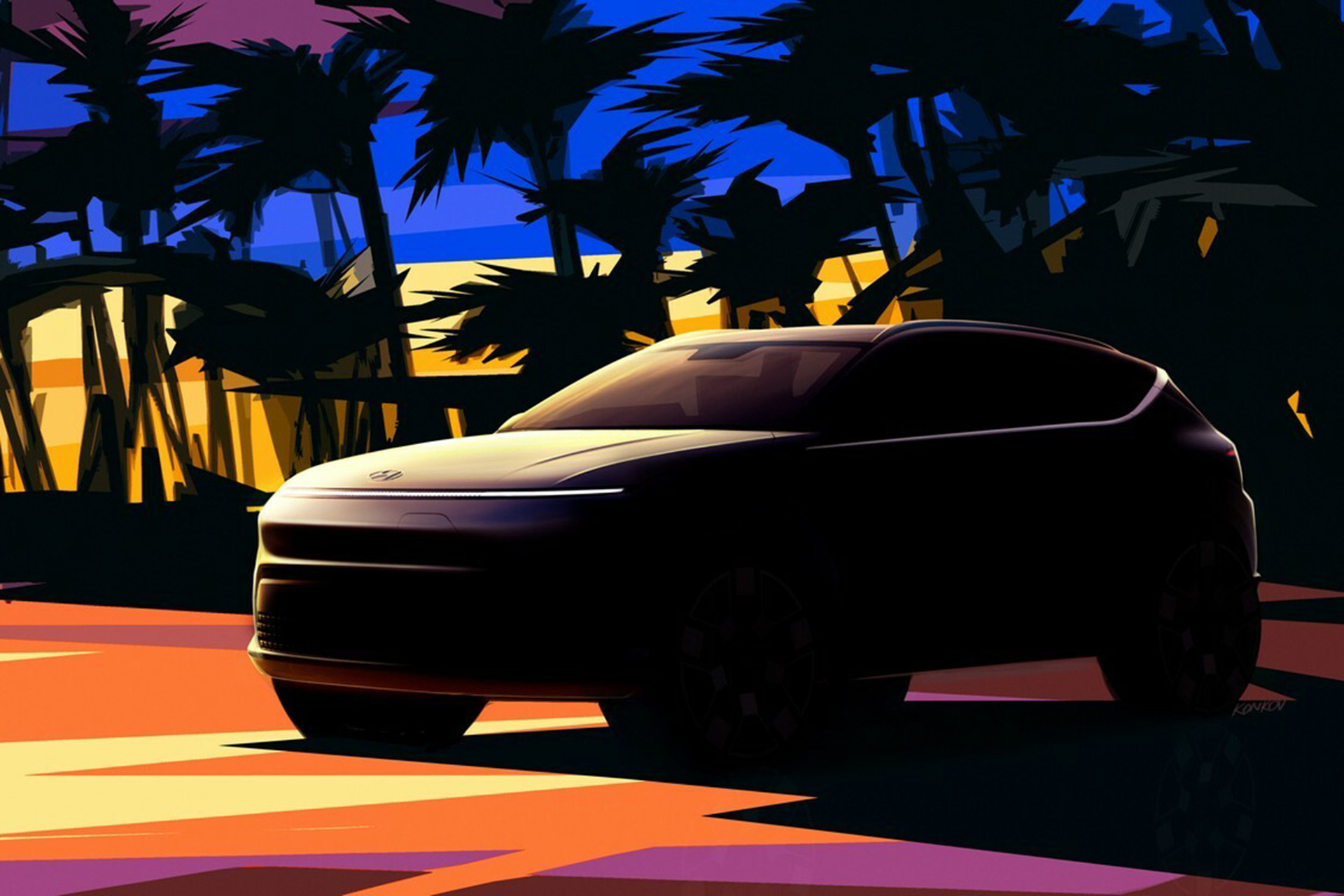 2024 Hyundai Kona Design Sketch Wallpapers (7)