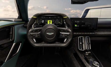 2026 Aston Martin Valhalla Interior Steering Wheel Wallpaper 450x275 (24)