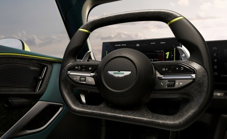 2026 Aston Martin Valhalla Interior Steering Wheel Wallpaper 450x275 (25)