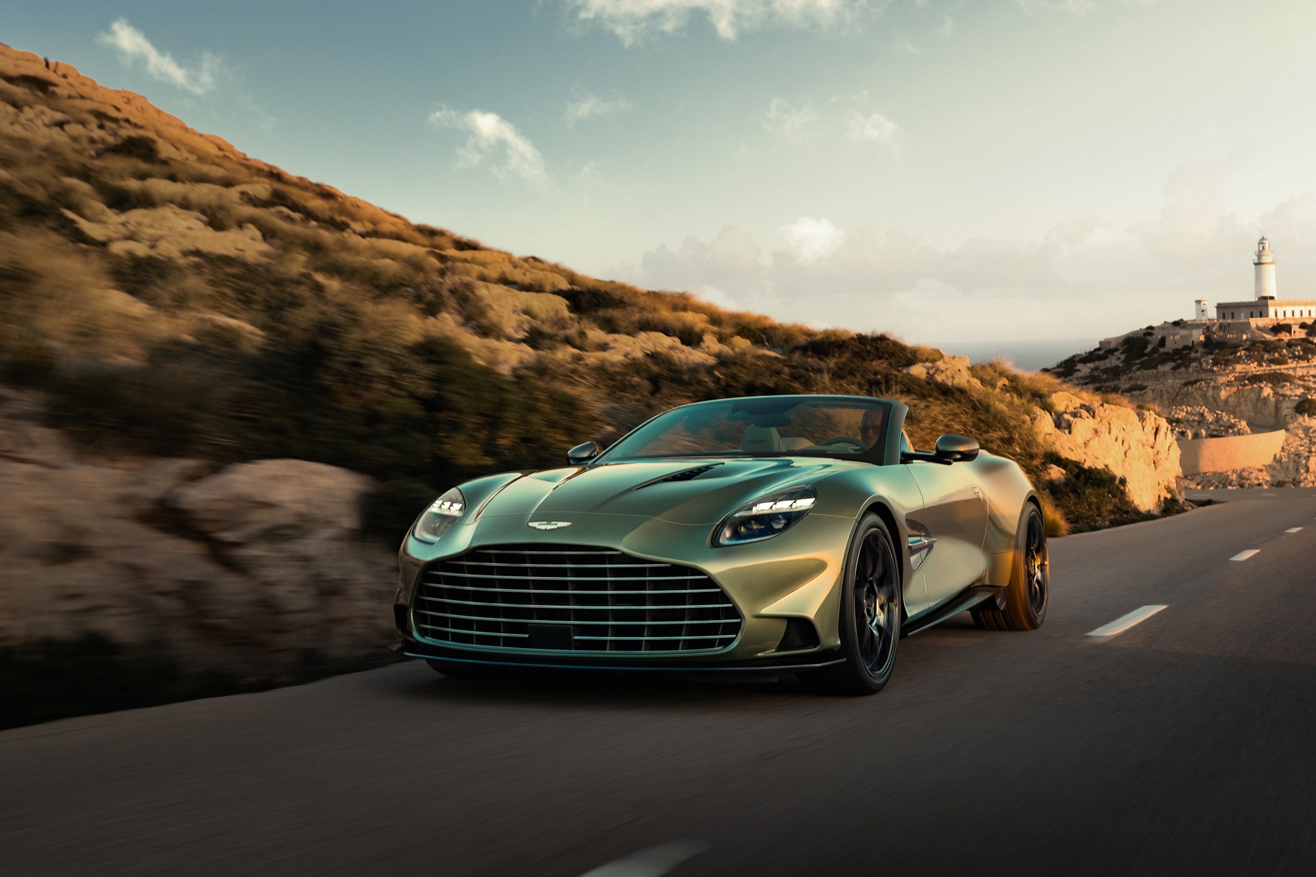 Download 2026 Aston Martin Vanquish Volante car wallpapers in HD and 4K for your desktop, phone or tablet.