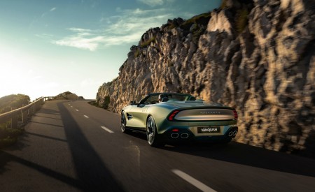 2026 Aston Martin Vanquish Volante Rear Three-Quarter Wallpaper 450x275 (2)