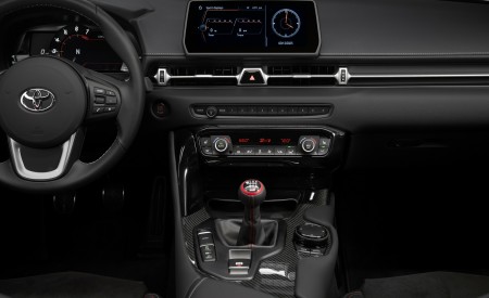 2026 Toyota GR Supra Final Edition Central Console Wallpaper 450x275 (16)