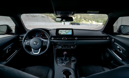 2026 Toyota GR Supra Lightweight EVO Interior Cockpit Wallpaper 450x275 (54)