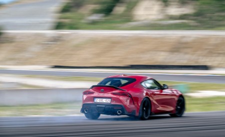 2026 Toyota GR Supra Lightweight EVO Rear Three-Quarter Wallpaper 450x275 (25)