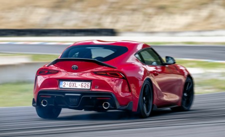 2026 Toyota GR Supra Lightweight EVO Rear Three-Quarter Wallpaper 450x275 (26)