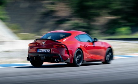 2026 Toyota GR Supra Lightweight EVO Rear Three-Quarter Wallpaper 450x275 (17)