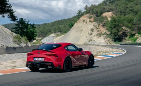 2026 Toyota GR Supra Lightweight EVO Rear Three-Quarter Wallpaper 450x275 (11)