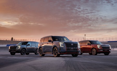 2026 Nissan Armada Nismo Front Three-Quarter Wallpaper 450x275 (14)