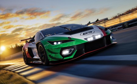 2026 Lamborghini Temerario GT3 Front Three-Quarter Wallpapers 450x275 (13)