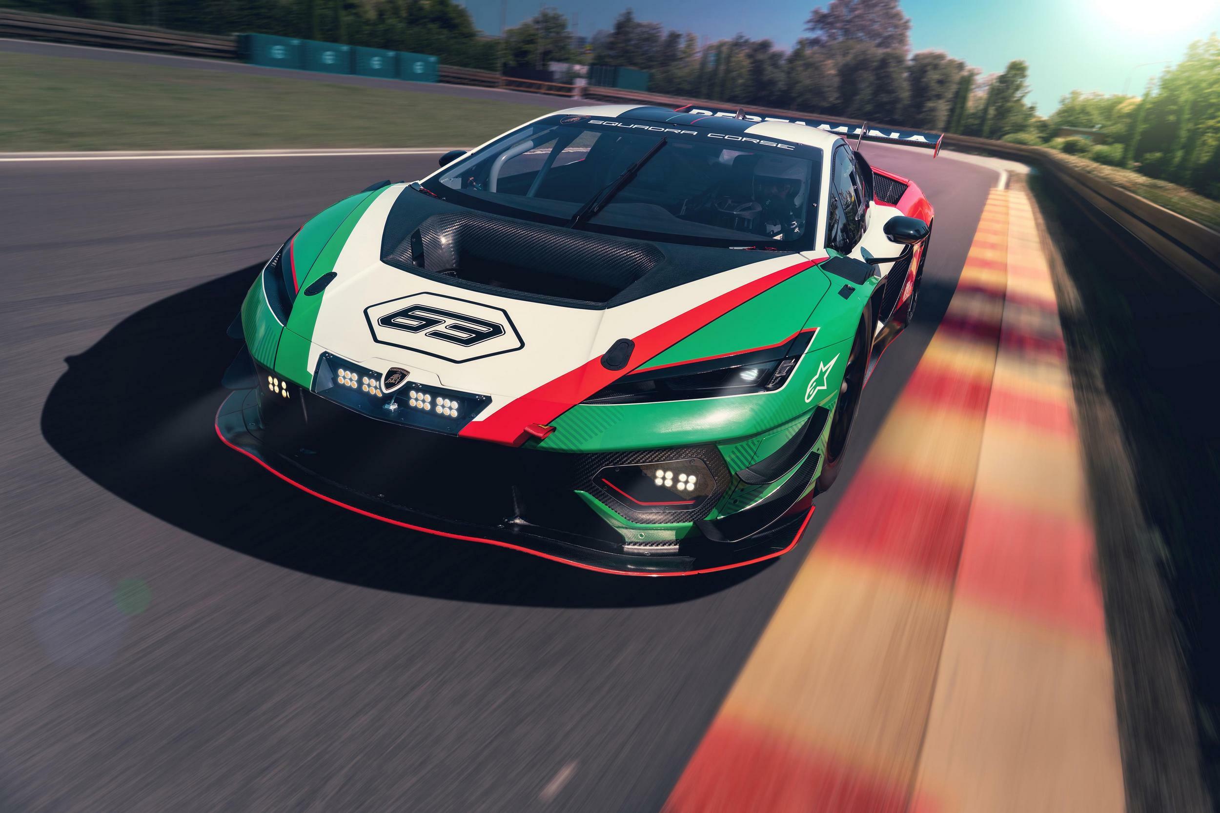 Download 2026 Lamborghini Temerario GT3 Front Wallpapers (8)