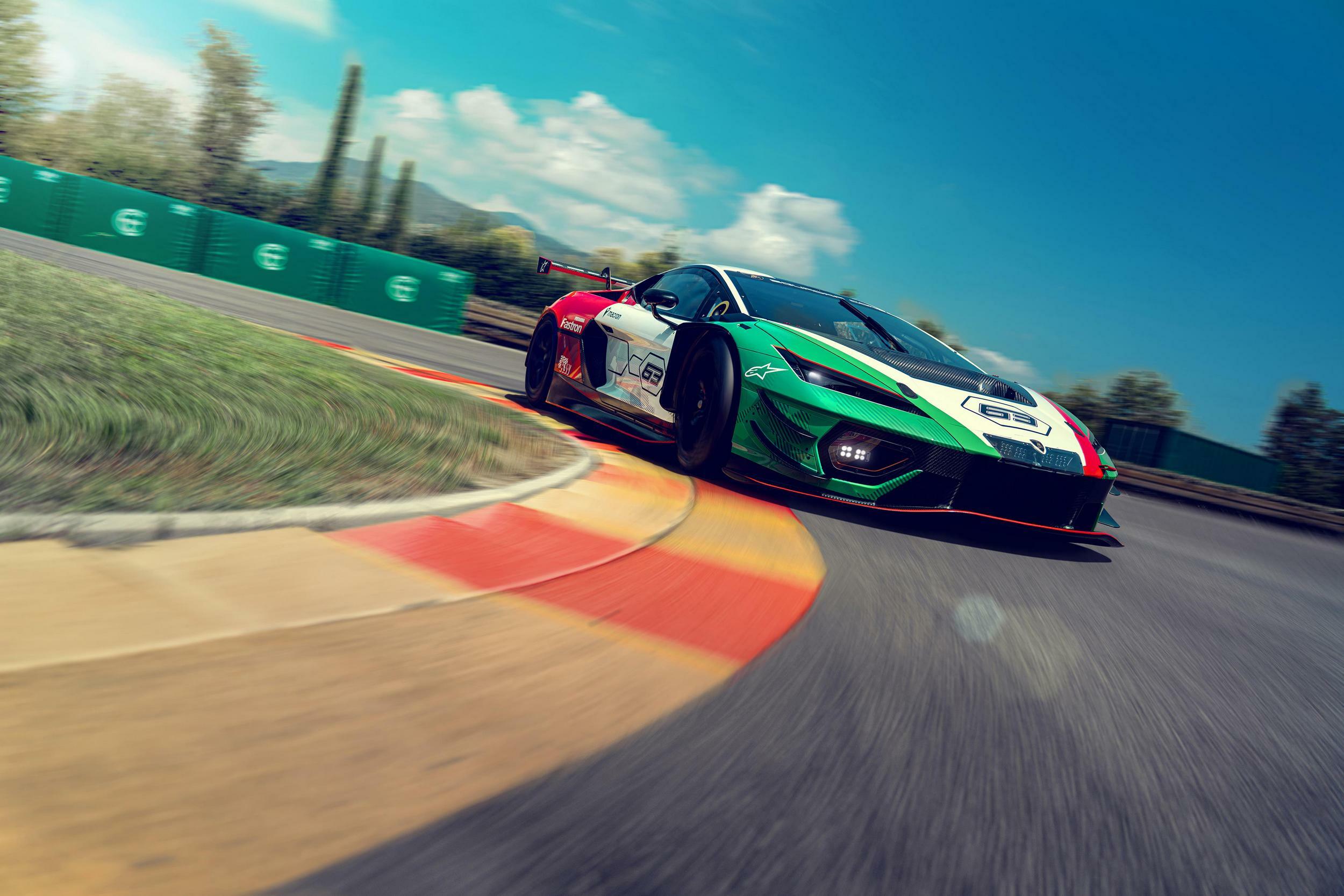 Download 2026 Lamborghini Temerario GT3 Front Wallpapers (9)