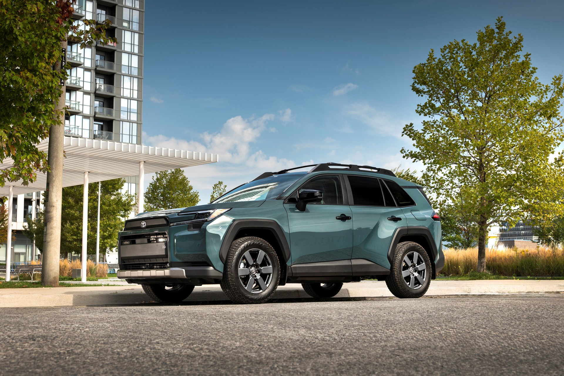 Download 2026 Toyota RAV4 HEV Woodland car wallpapers in HD and 4K for your desktop, phone or tablet.