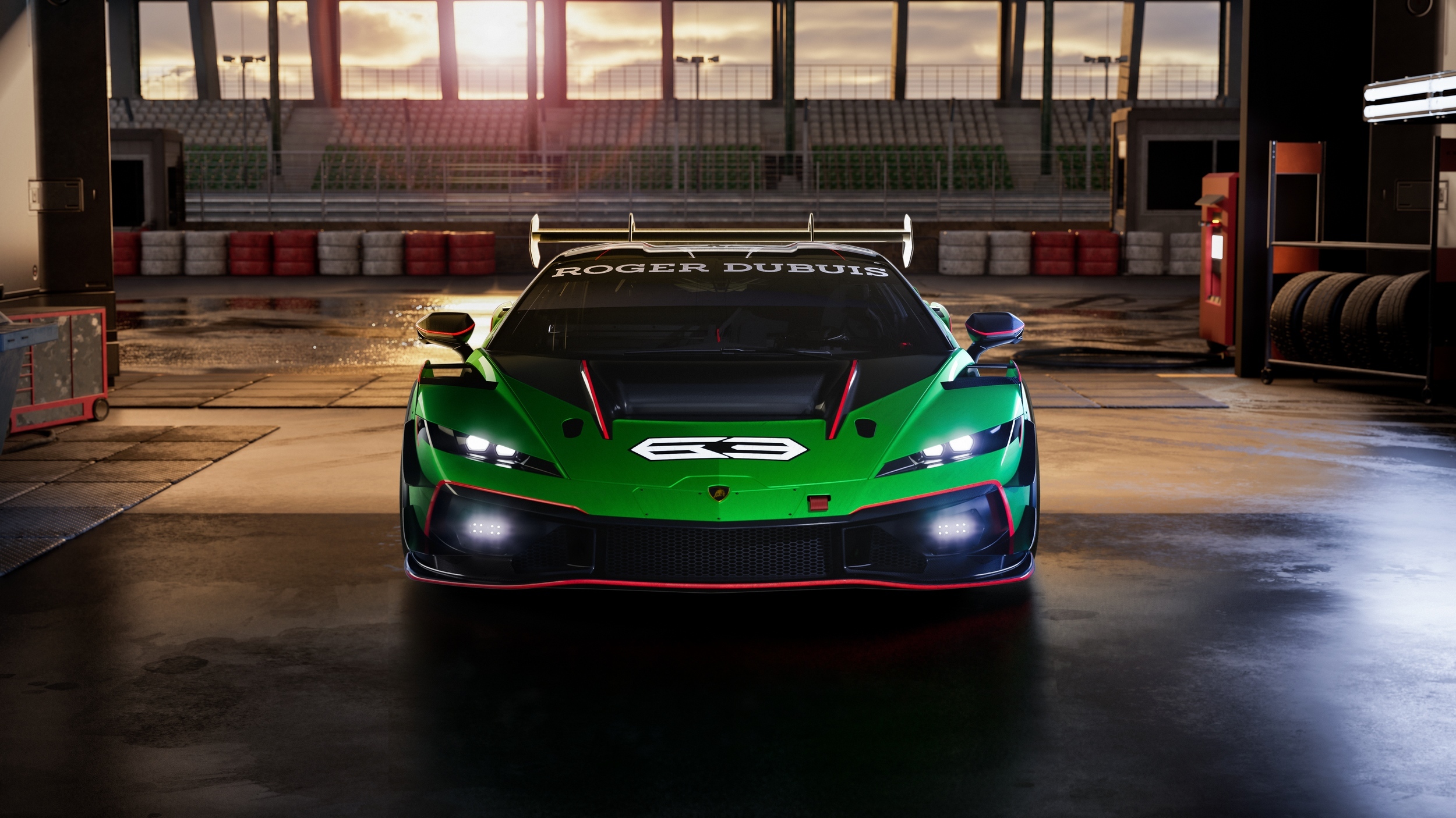 2026 Lamborghini Temerario Super Trofeo Front Wallpapers (7)