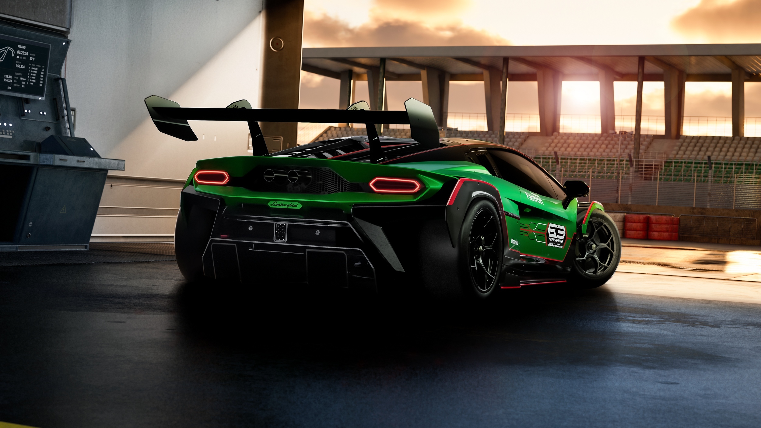 2026 Lamborghini Temerario Super Trofeo Rear Three-Quarter Wallpapers (8)
