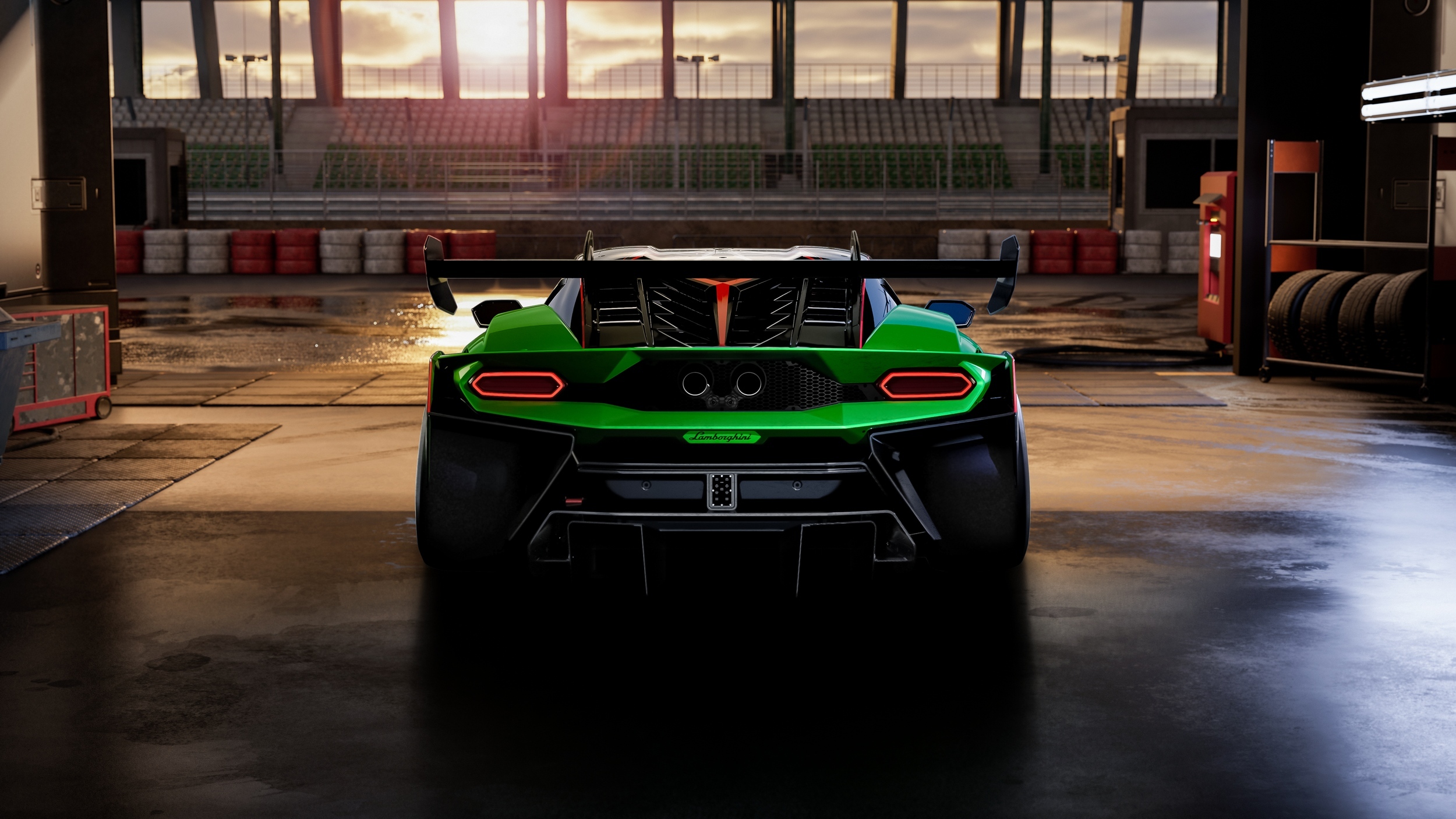 2026 Lamborghini Temerario Super Trofeo Rear Wallpapers (9)