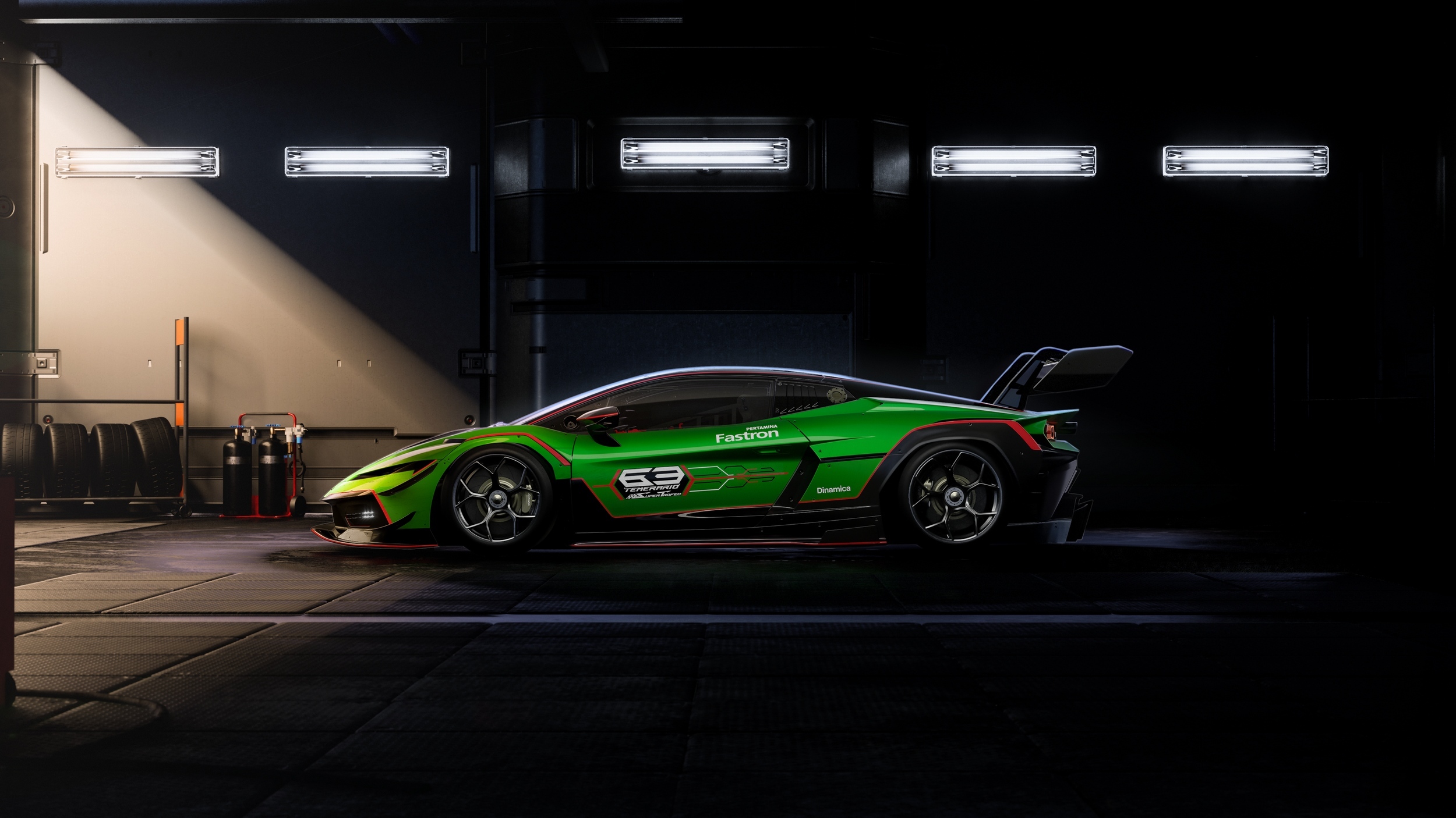 2026 Lamborghini Temerario Super Trofeo Side Wallpapers (10)