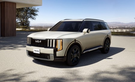 2027 Kia Telluride SXP Front Three-Quarter Wallpaper 450x275 (11)