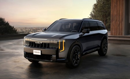 2027 Kia Telluride SXP Front Three-Quarter Wallpaper 450x275 (28)