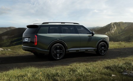 2027 Kia Telluride X-Line Rear Three-Quarter Wallpaper 450x275 (15)