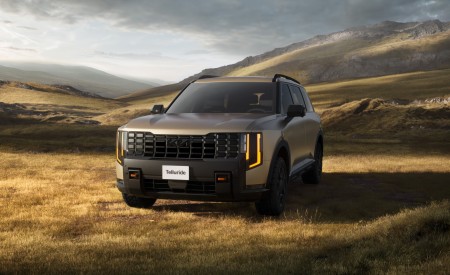2027 Kia Telluride X-Pro Front Three-Quarter Wallpaper 450x275 (14)