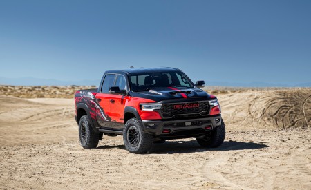 2027 Ram 1500 SRT TRX Bloodshot Night Edition Front Three-Quarter Wallpaper 450x275 (2)