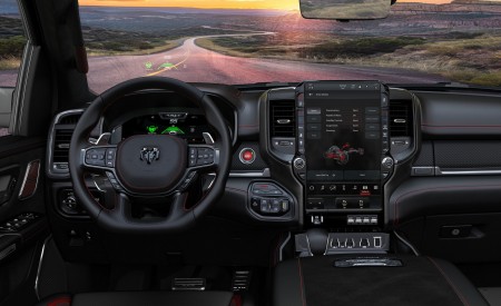 2027 Ram 1500 SRT TRX Interior Cockpit Wallpaper 450x275 (26)
