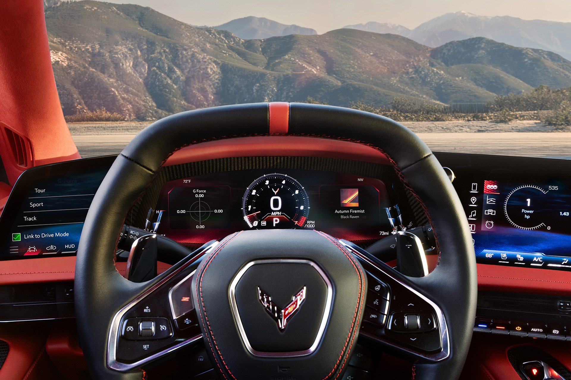 2027 Chevrolet Corvette Grand Sport Interior Steering Wheel Wallpapers (15)