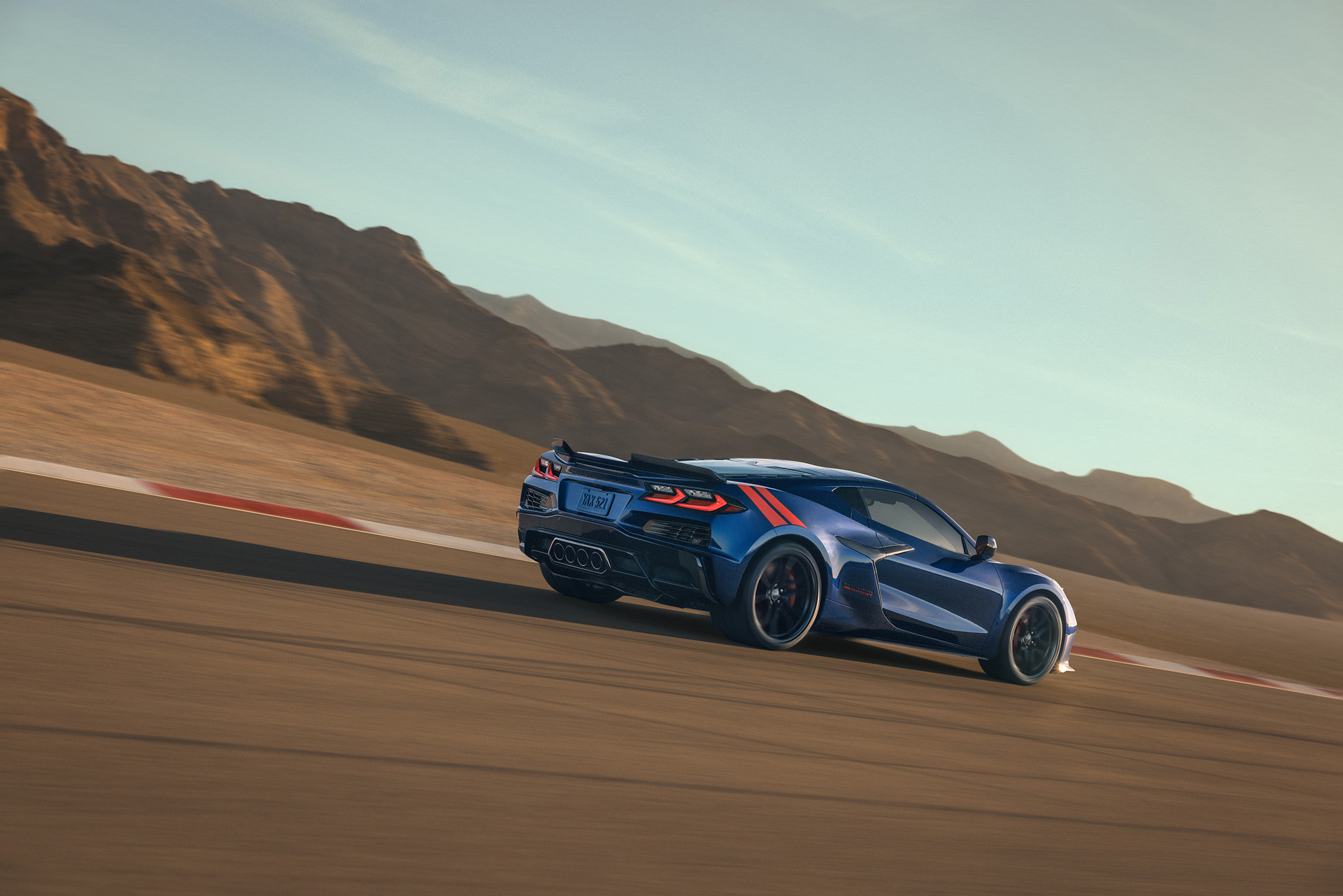 2027 Chevrolet Corvette Grand Sport Rear Three-Quarter Wallpapers (6)