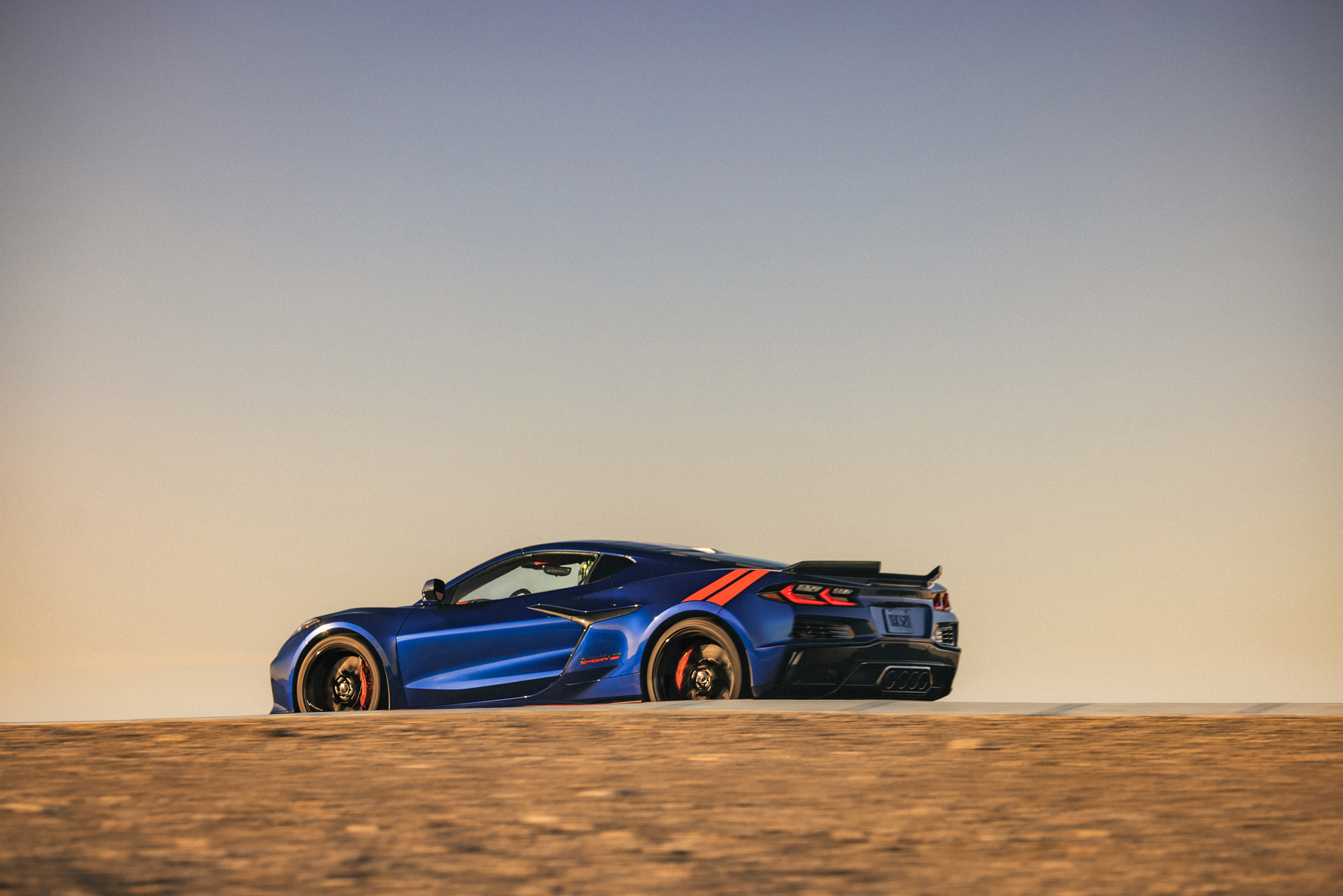 2027 Chevrolet Corvette Grand Sport Rear Three-Quarter Wallpapers (7)