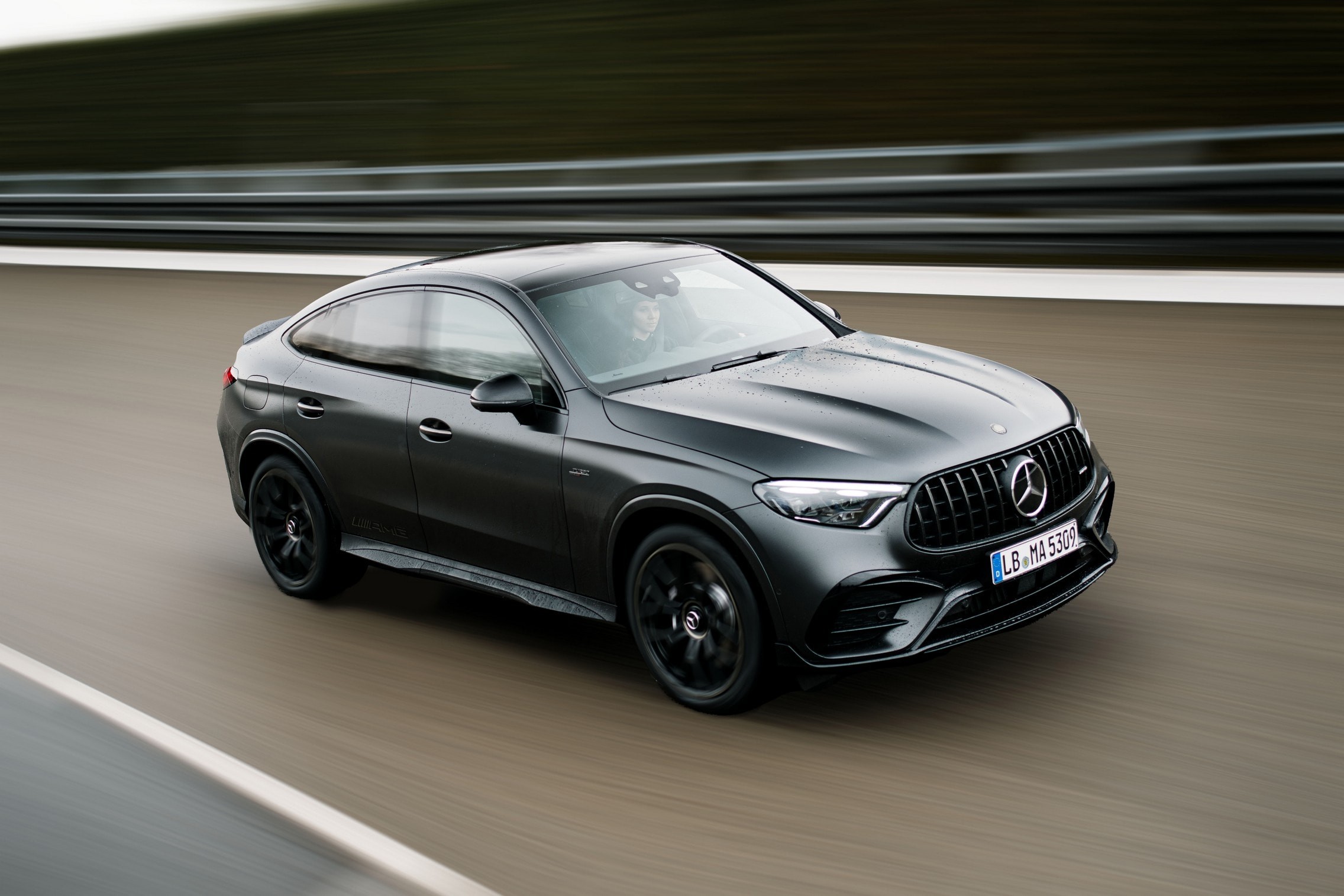 Download 2027 Mercedes-AMG GLC 53 Coupe car wallpapers in HD and 4K for your desktop, phone or tablet.
