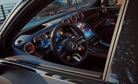 2027 Mercedes-AMG GLC 53 4Matic+ Coupe Interior Steering Wheel Wallpaper 450x275 (15)