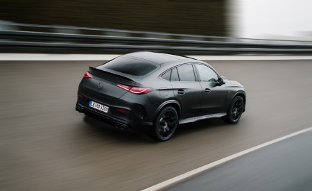 2027 Mercedes-AMG GLC 53 4Matic+ Coupe Rear Three-Quarter Wallpaper 450x275 (4)